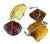 Vintage Wire Wrapped Amber Bracelet Styled After Kazuko Oshima For Sale