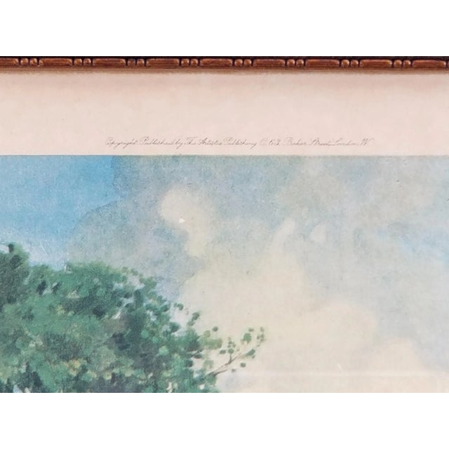 Print c.y. Lawrence " Fragrant Hay" Farmhouse Gilt Frame For Sale In San Francisco - Image 6 of 8