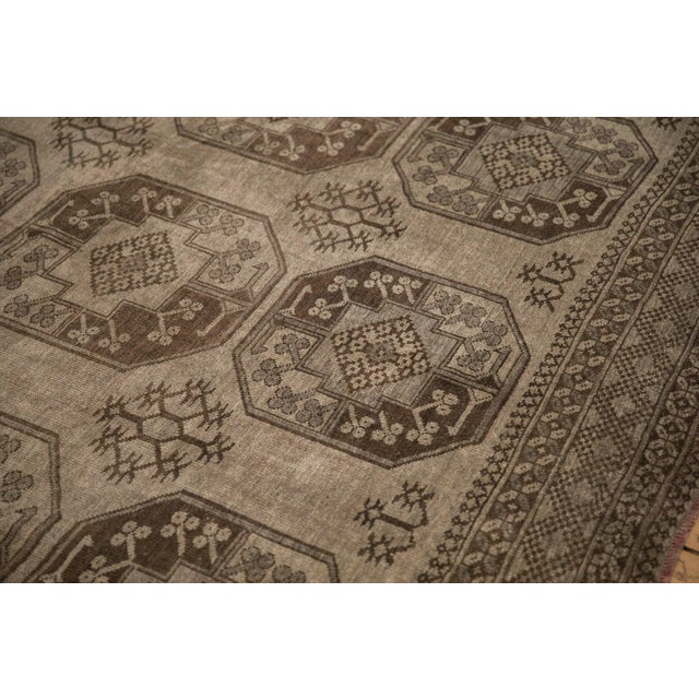 Shabby Chic Vintage Distressed Ersari Carpet - 7'11" x 11'5" For Sale - Image 3 of 12