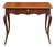 French, 1820s Louis XV Style Oak Side Table with Single Drawer and Cabriole Legs For Sale