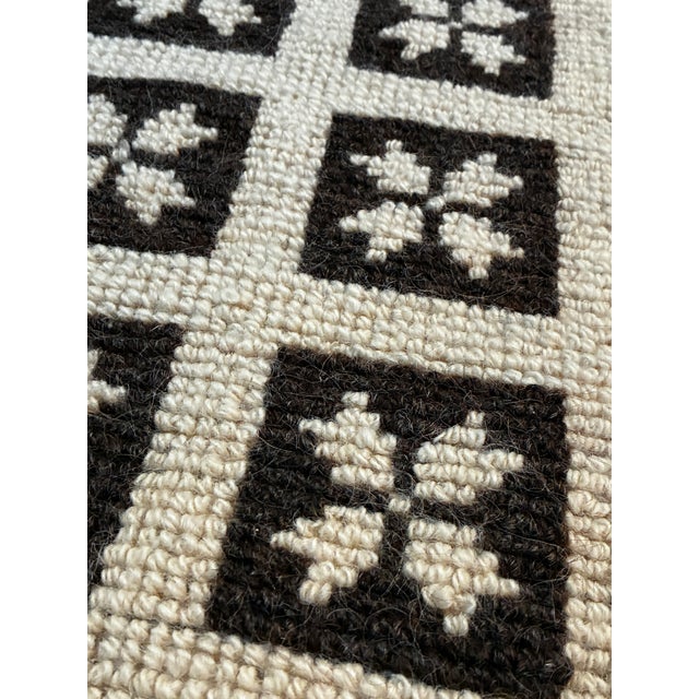 Folk Art Mid-Century Handwoven Greek Cretan Wool Textile Art by Nik. G. Mavrakis For Sale - Image 3 of 5