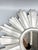 Contemporary Silver Wooden Sunburst Mirror For Sale - Image 3 of 8