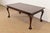 Brown Henredon Style Chippendale Carved Mahogany Extension Dining Table, Newly Refinished For Sale - Image 8 of 14