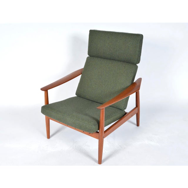 Wood Mid-Century Danish FD164 Easy Lounge Chair in Teak by Arne Vodder for France & Son, 1960s, 1961 For Sale - Image 7 of 18
