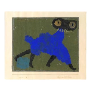 Paul Klee 'Blue Coat' Archival Pigment Print Unframed Reproduction For Sale