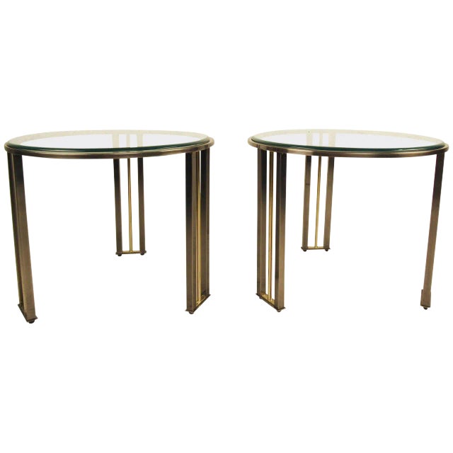 Pair of Side Tables by Design Institue of America For Sale