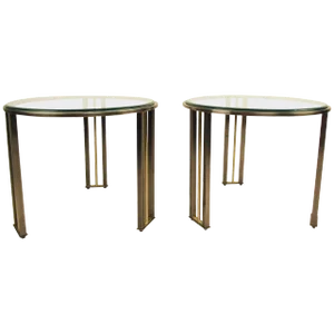 Pair of Side Tables by Design Institue of America