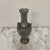 Art Nouveau French Belle Époque Pewter Vase With Laurel Garland For Sale - Image 3 of 12