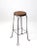 Farmhouse Antique Ice Cream Parlor Stool For Sale - Image 3 of 12