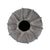 Its unique silhouette, reminiscent of a fluted gourd, features an organic texture and smoky charcoal finish with ashy...