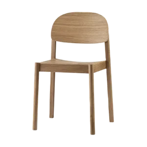 Natural Oil Oval Citizen Chair by etc.etc. for Emko