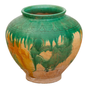 Tang Dynasty Style Sancai Pottery Vase