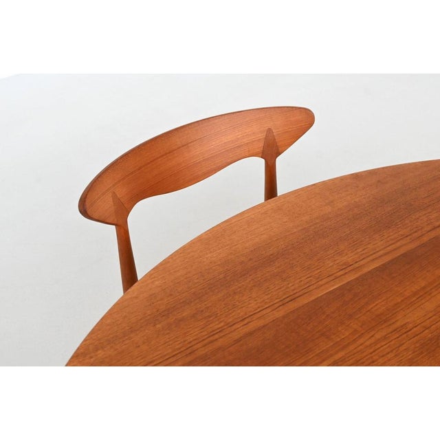 Round Dining Table in Teak by France & Søn / France & Daverkosen for Cado, Denmark, 1960s For Sale - Image 18 of 18