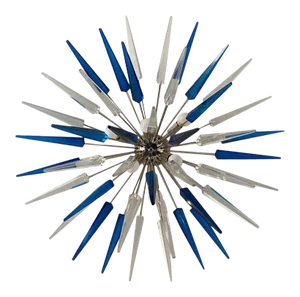 French Exploding Fireworks Flush Pendant Light