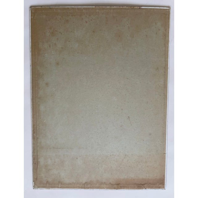 Vintage Painting - Portrait of a Girl For Sale - Image 4 of 4