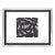 1973 White Chip Abstract Black Etching With Aquatint Sam Francis For Sale