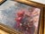 Abstract Framed Original Oil Painting "Parisian Cafe Near Sacré-Cœur" by v. Serova For Sale - Image 3 of 9