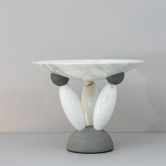 Matteo Thun Modernist Marble Centerpiece , Italy 1980's For Sale In New York - Image 6 of 8