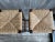 Set of Vintage Straw Stools For Sale - Image 3 of 6