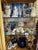Late 20th Century Vintage Henry Link for Lexington Rattan and Wicker Etageres - A Pair For Sale - Image 5 of 6