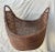 Vintage Woven Rattan/Wicker Gathering Basket For Sale In Palm Springs - Image 6 of 7
