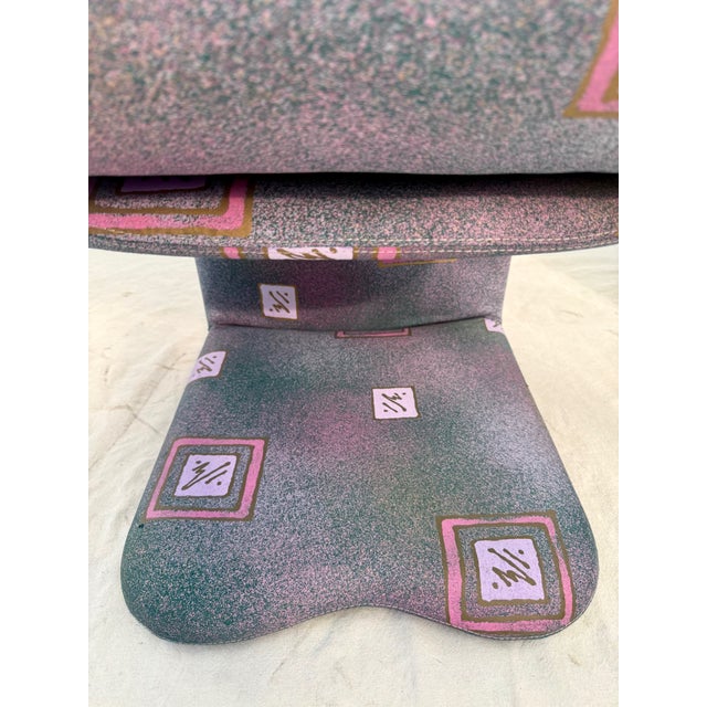 1980's Carson’s Cantilever Sculptural Swivel Lounge Chair, Attributed to Milo Baughman - Sold Individually For Sale - Image 16 of 16