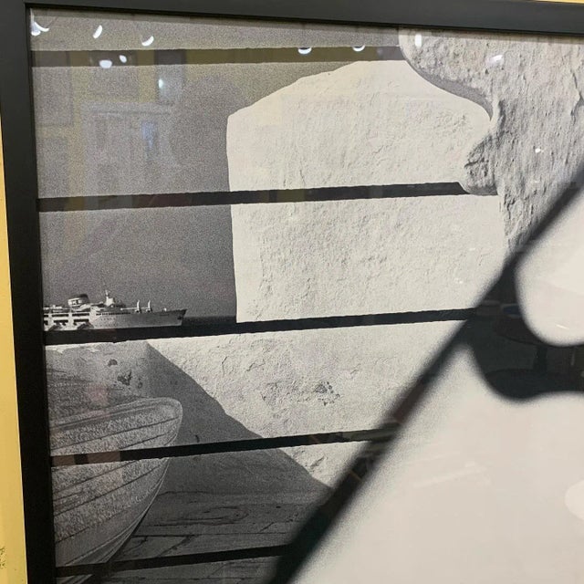 1981 Paul Cava Gallery Ray Metzker Exhibition Poster, Framed For Sale - Image 4 of 6