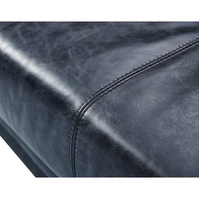 Waco Rustic Modern Sofa - Light Brown Leather For Sale - Image 12 of 15