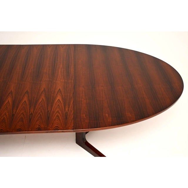 Vintage Danish Extending Dining Table from Bernhard Pedersen & Søn, 1960 For Sale - Image 10 of 11