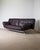 Black Vintage Leather Smala Sofa by Pascal Mourgue for Cinna, 2000 For Sale - Image 8 of 17