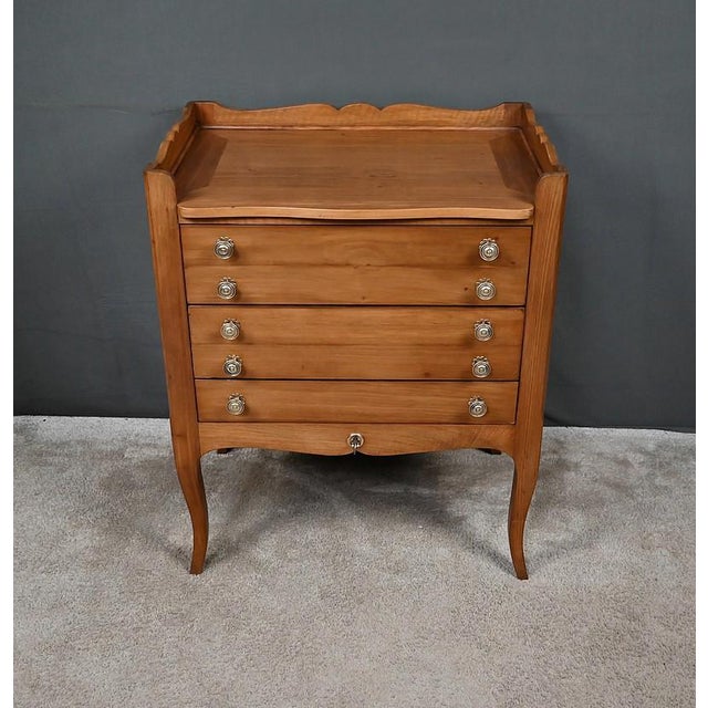 Small Chest of Drawers in Walnut, 1940 For Sale - Image 15 of 18