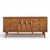 Broyhill Brasilia Mid Century Walnut and Brass Lowboy Dresser This lowboy measures: 66 wide x 19 deep x 31 inches high...