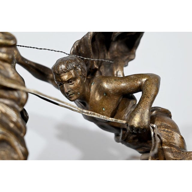 Antique Clock in Roman Race of X. Raphanel, 1800s For Sale - Image 10 of 18