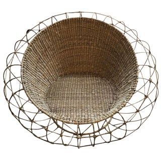Mario Lopez Torres Modern Orb Chair For Sale