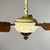Mid-Century Modern Italian Beige Metal and Wood Marelli Ceiling Fan from Casablanca, 1999 For Sale - Image 14 of 18