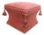 Turkish Bohemian Style Ottoman Stool Bench by the Baker Furniture Company C. 1980/90's For Sale