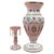 Vase and Candleholders, Czechoslovakia, Set of 2 For Sale - Image 9 of 9
