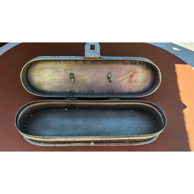 19th Century Antique Oblong Plated Box, 1890s For Sale - Image 5 of 9