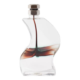 Glass "Macho" Decanter by Kjell Engman for Kosta Boda For Sale