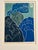 Modernist figurative relief print 1 of 5 titled *Consolation*, featuring overlapping human figures, embracing forms, and...