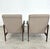 Textile Danish Lounge Chairs - A Pair For Sale - Image 7 of 11