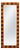 Mid-20th Century Italian Macassar Veneered Beveled Mirror attributed to Osvaldo Borsani for Atelier Di Varedo, 1930s For Sale
