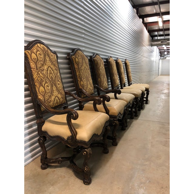 Marge Carson Segovia Collection Chairs Set of 6 Chairish