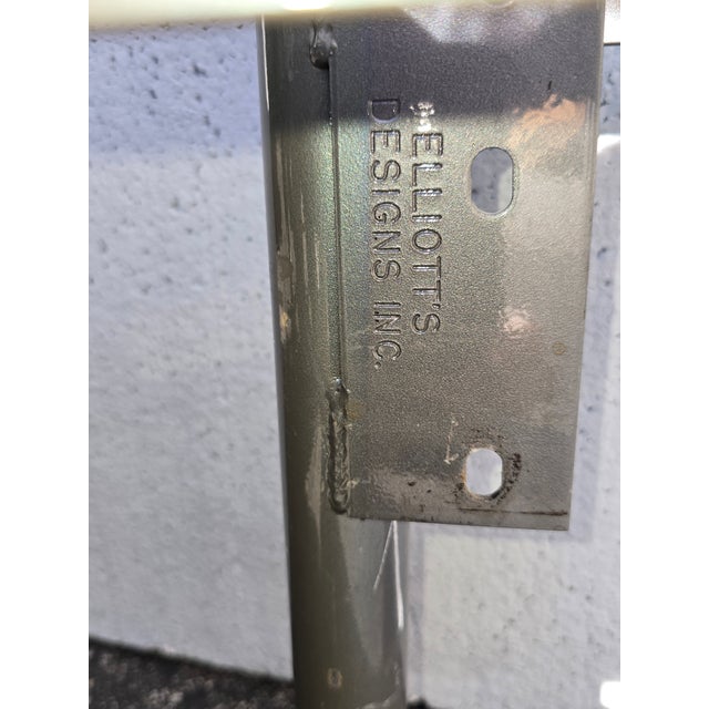 Unique Bed Frame in Good Vintage Condition. Solid and Firm. But the Gold paint has faded in some areas to Silver....