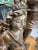 Pair of 18th Century Italian Carved and Polychrome Angel Candlesticks For Sale - Image 4 of 18