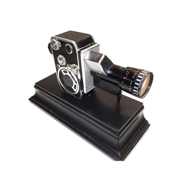 For your consideration is this circa mid-1950s century Bolex 8mm motion picture camera with French zoom lens. All Swiss...