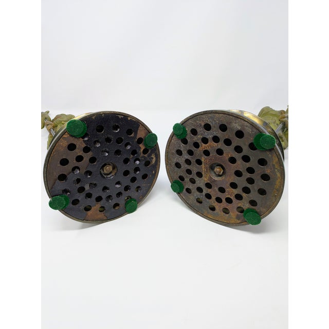 Late 19th - Early 20th Century Renaissance Style Italian Spelter Guards For Sale - Image 15 of 15