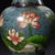 Late 20th Century Pair of Vintage Chinese Cloisonné "Lotus" Appreciation Vases - 1100g For Sale - Image 5 of 9