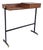 Mid-Century Modern Italian Console Table with Brass Elements, 1950s For Sale
