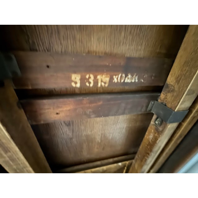 Viking Oak Mid 20th Century Arts & Crafts Dining Table Attributed to Romweber For Sale - Image 10 of 12